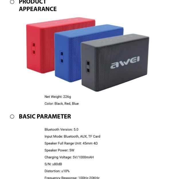 BAFFLE AWEI Y-665